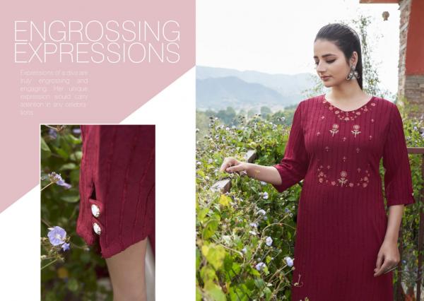 Kalaroop Angel Rayon Fancy Kurtis Collection